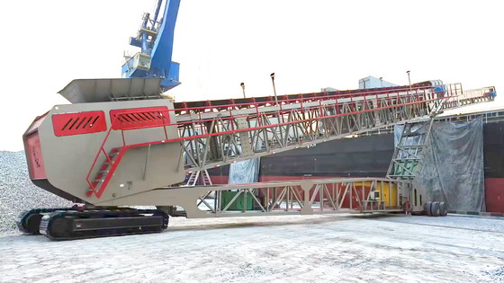 B1400mm mobile shiploader